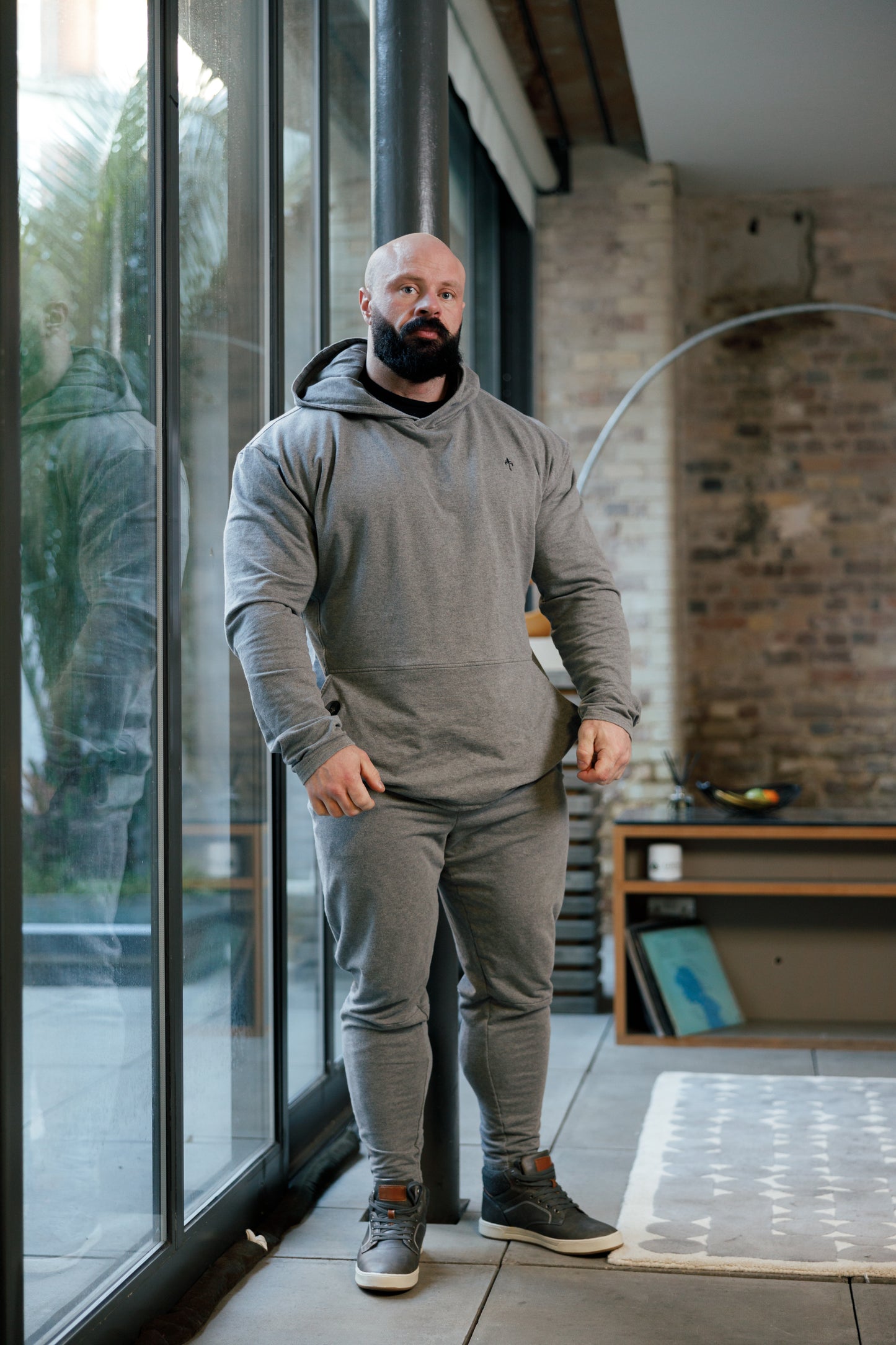 Muscle Fit Jogger Grey