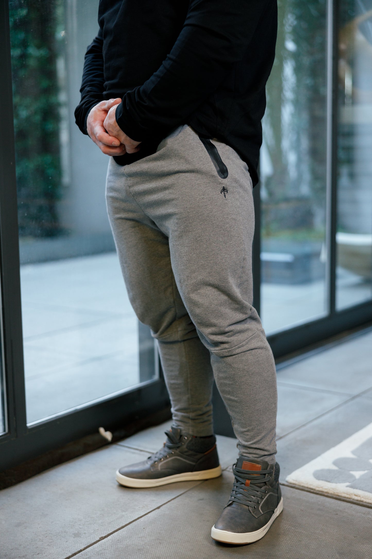 Muscle Fit Jogger Grey