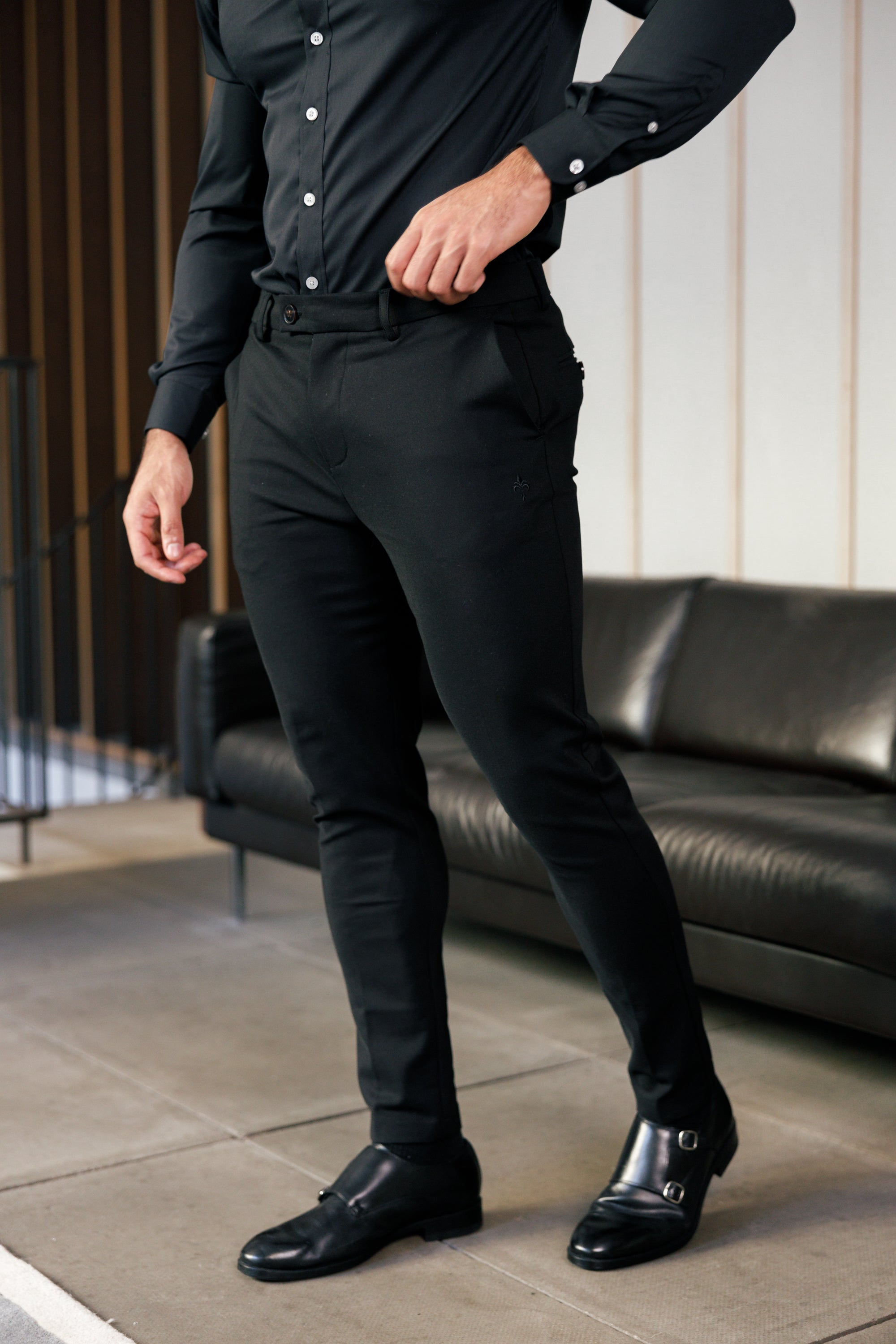 Black trouser clearance