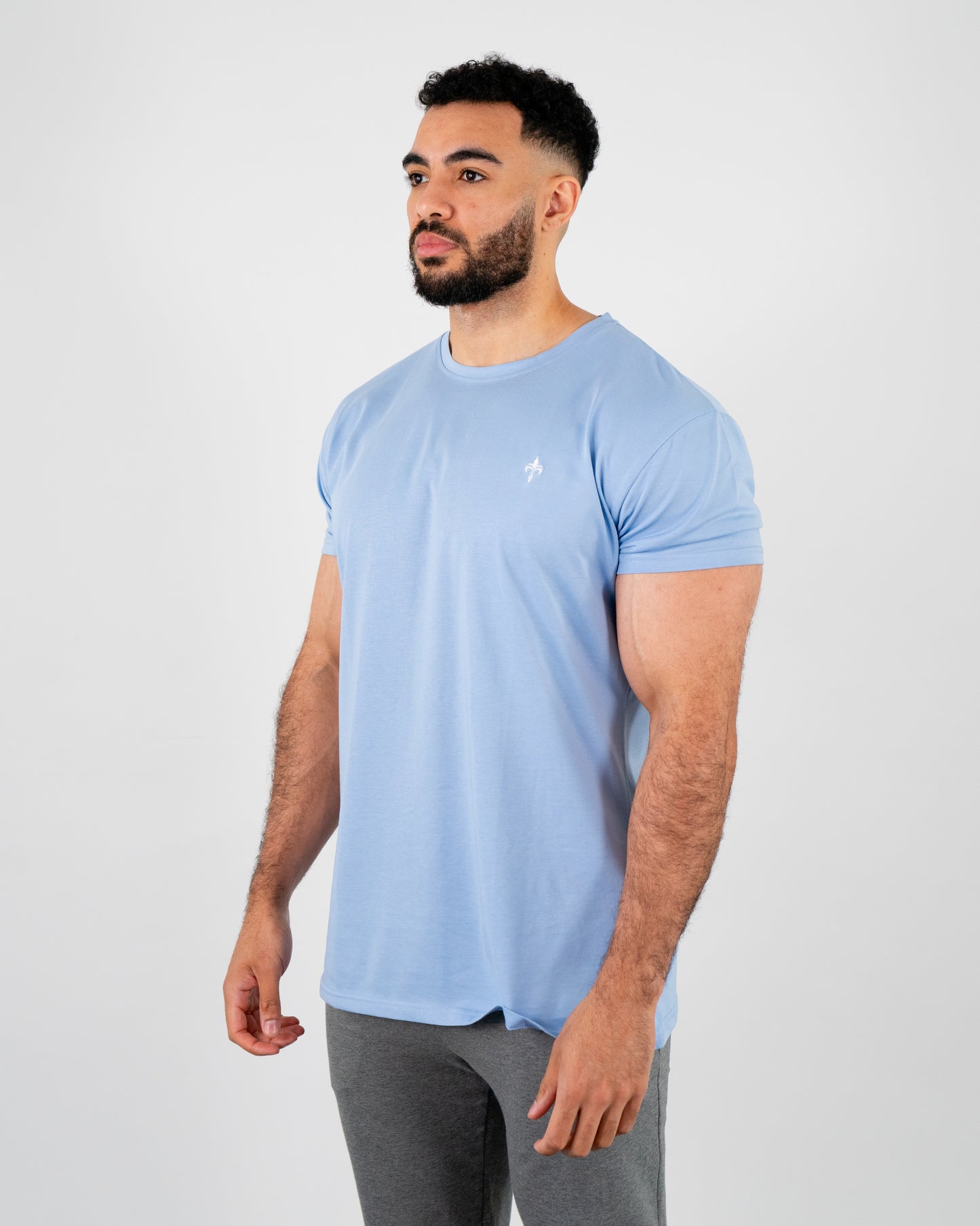 Muscle Fit T-shirt Blue