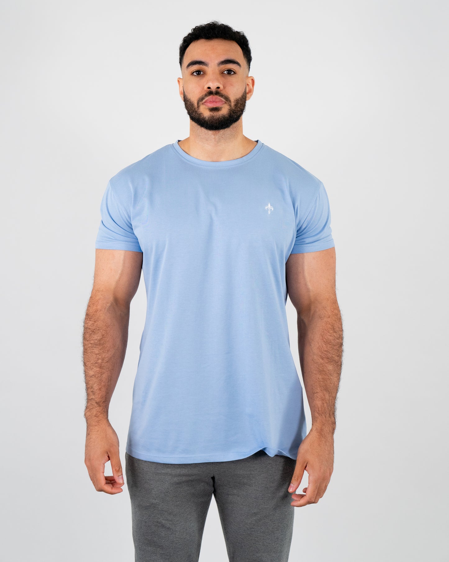 Muscle Fit T-shirt Blue