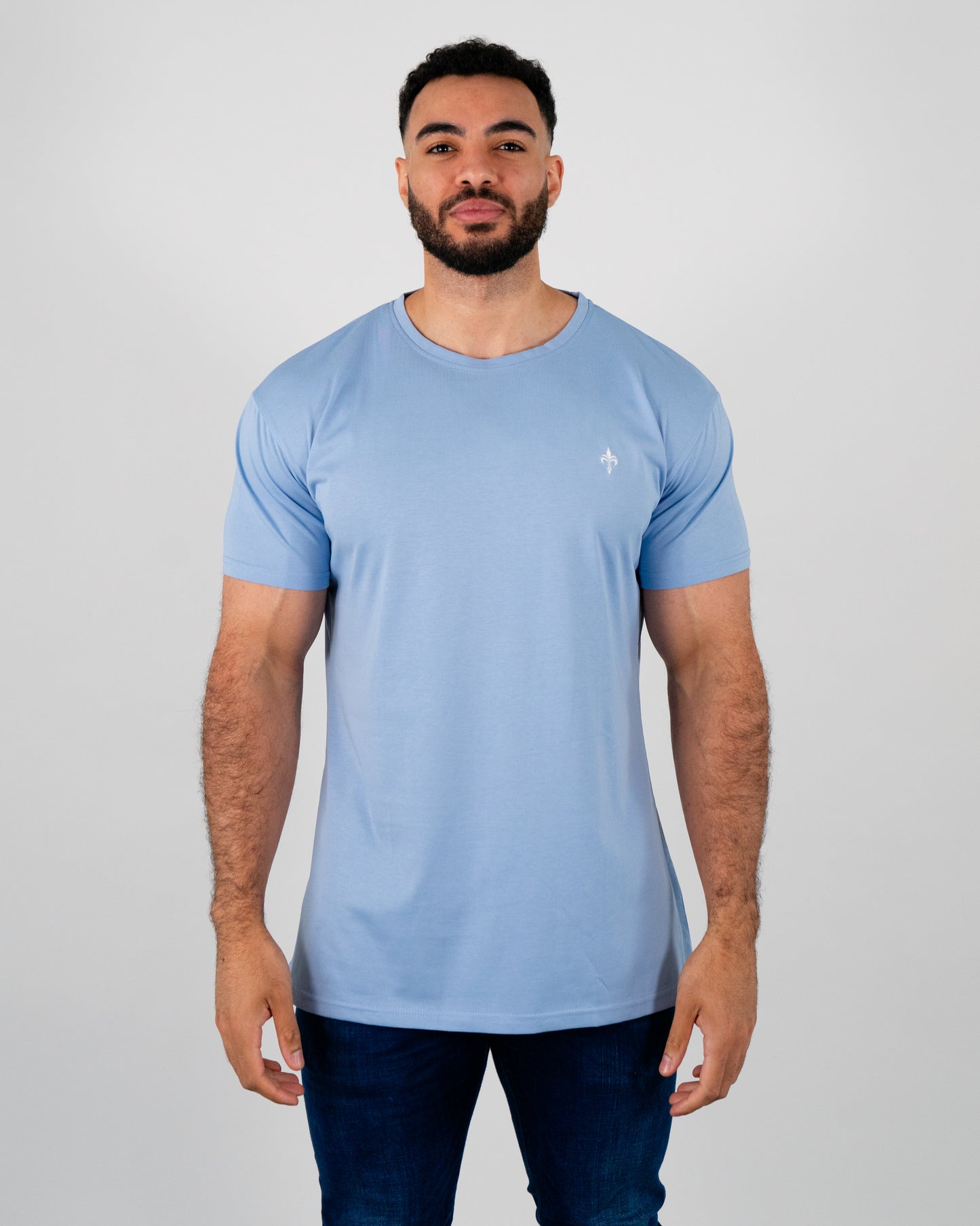 Muscle Fit T-shirt Blue